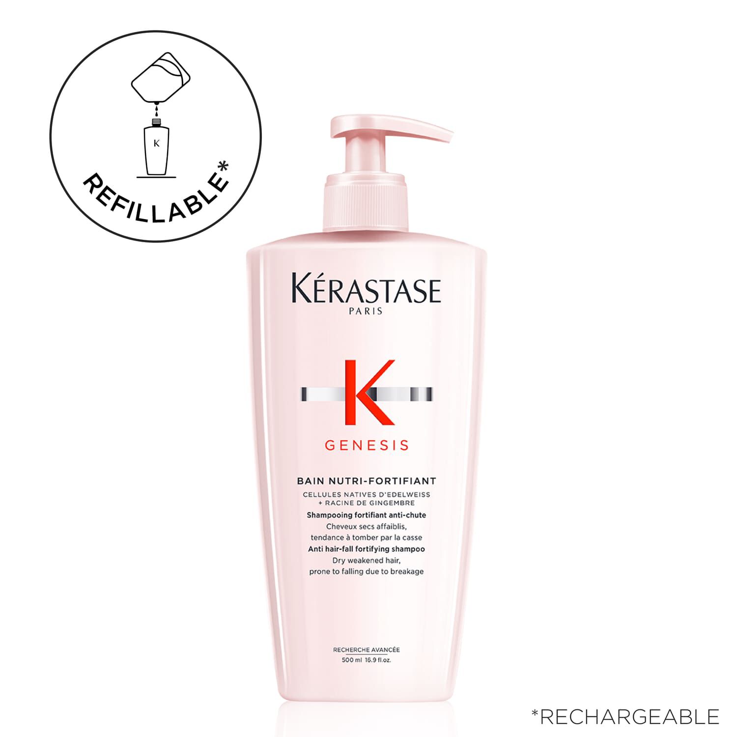 Bain Rechargeable 500ml Nutri-Fortifiant