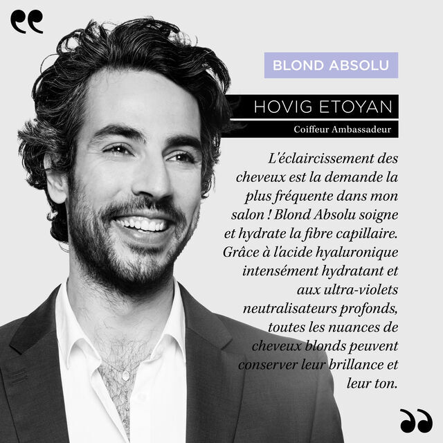 Coffret Decouverte Blond Absolu pour Cheveux Blonds Decolores